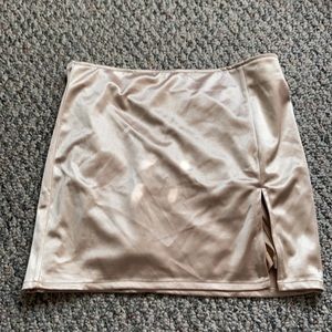 Gold skirt
